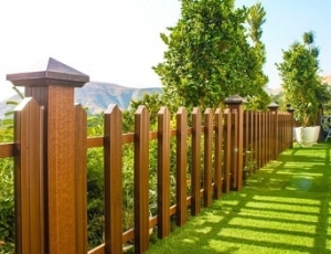 مزایای استفاده از نرده چوب پلاست در باغ و ویلا